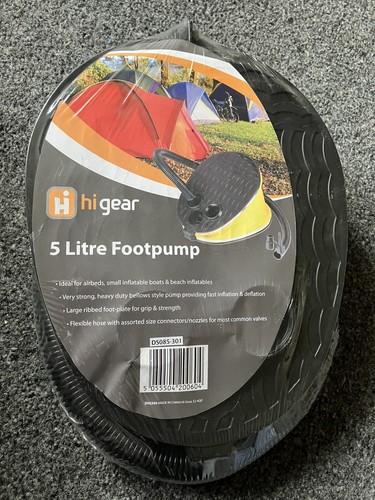 Gear step air foot pump - foot,