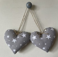 Pair Of Heart Door Hangers in
