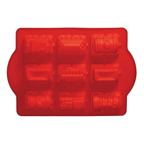 Silicone trains red - silicone,