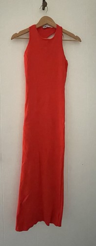 Zara red midi - red,
