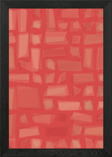 Offset quads framed wall - framed, art