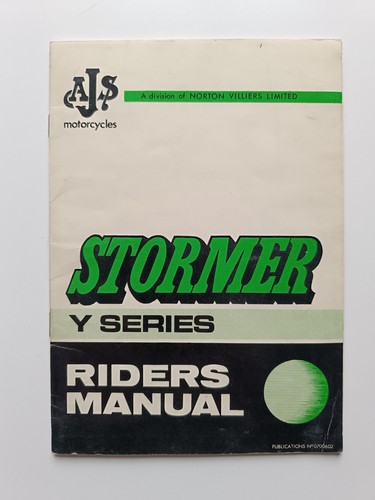 Ajs stormer 250 370 - ajs,