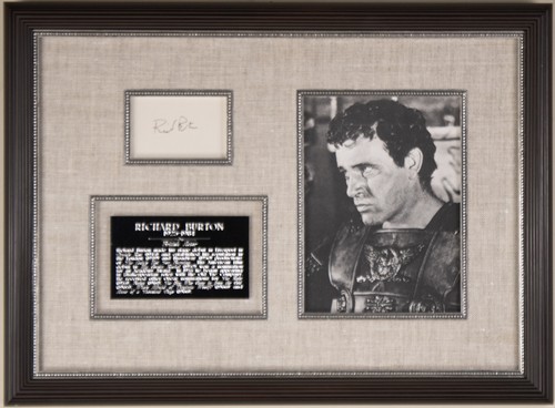 Richard burton autograph - -,