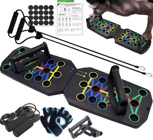 Portable push board set - portable,