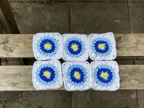Handmade crochet granny