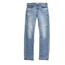 Levis Signature Jeans W32 L34 Mens Light Blue Slim Fit Stretch Denim (E)