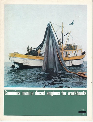 1966 cummins marine diesels - cummins,