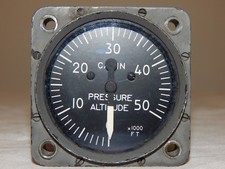 Tornado Aircraft Cabin Altimeter, Part Number: HM512-2 [1R1C]