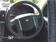 LEATHER STEERING WHEEL COVER
