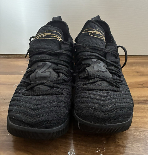Nike lebron low black gold - nike, 16