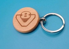 Scania V8 Truck Logo Keyring