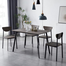 Metal Dining Table with