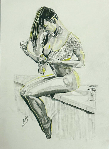 Unframed original signed - unframed,