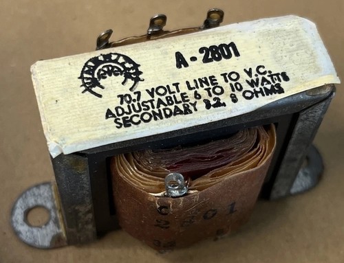 Merit 2801 vintage output - merit,