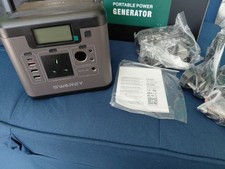 SWAREY 500W power station, 518Wh | 500W Solar Generator w/ 65W USB-C