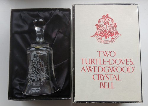 Wedgwood crystal bell - crystal,