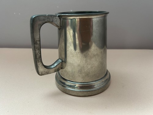 Traditional pewter tankard