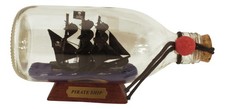 Ship in a bottle - pirate ship