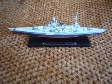DeAgostini Atlas Edition Scharnhorst Model WWII Warship Navy Model