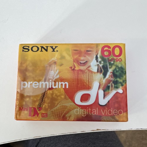 Sony premium mini dv - sony,