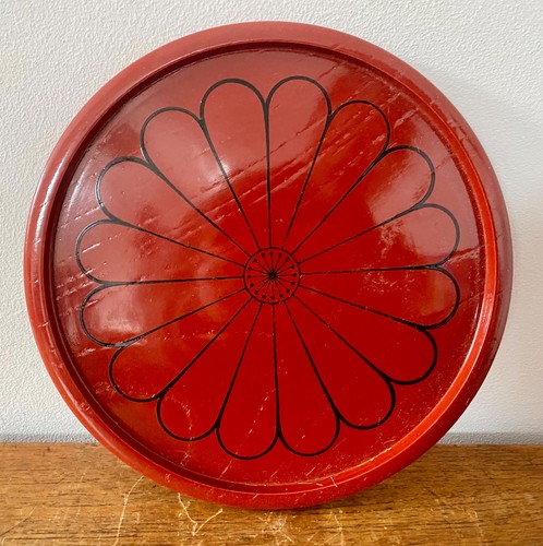 Vintage japanese obon lacquer - japanese,