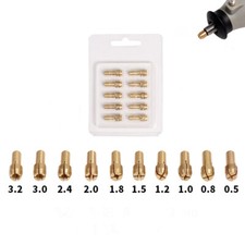 10 x Brass Drill Chuck Collet