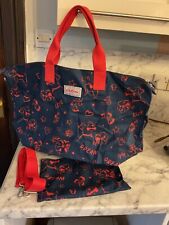 CATH KIDSTON  STANLEY DOG FOLDAWAY OVERNIGHT BAG WITH POUCH NEW WITHOUT TAGS
