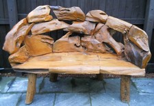 Carving teak wood large - carving,