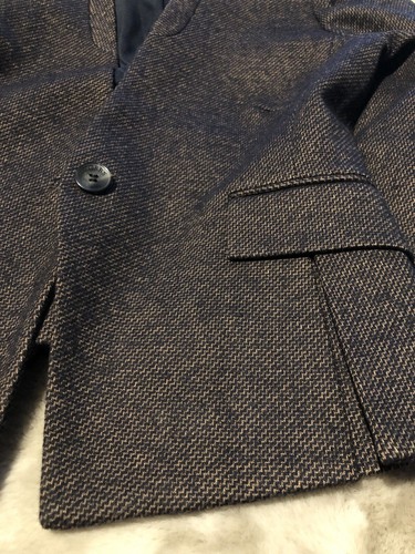 Hobbs brown wool jacket - wool,