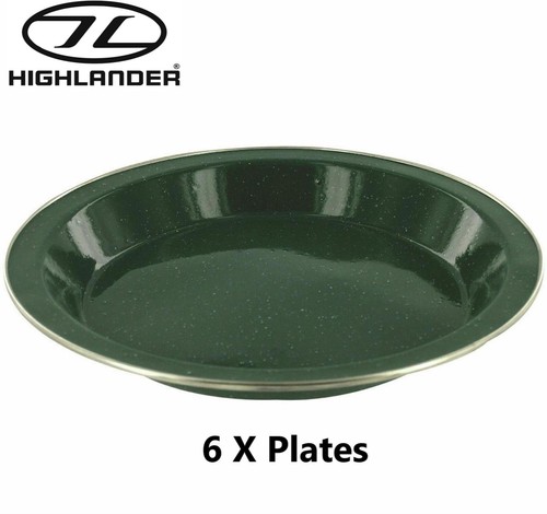 Highlander enamel plate - x,