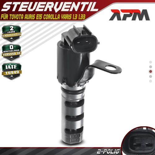 Valve camshaft adjustment - valve, for