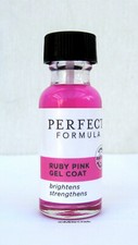 Perfect Formula Ruby Pink Gel Coat Strengthener 18ml New