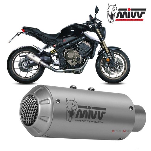 Mivv complete exhaust - exhaust, inox
