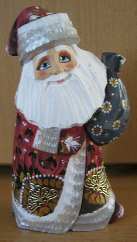 Russian hand carved and - hand,