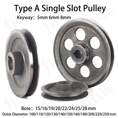 Cast iron groove drive - cast,