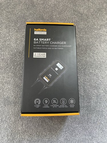 Halfords smart battery - halfords, 6a