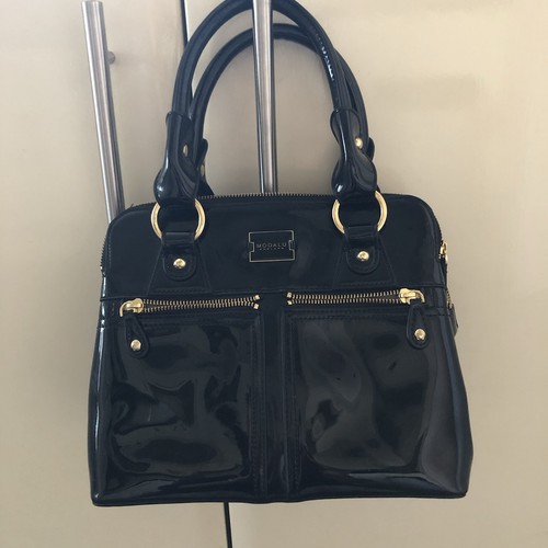 Black patent modalu pippa - modalu,