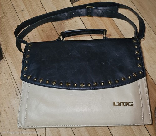Navy cream leather - navy/, satchel
