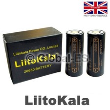 2pcs LiitoKala 26650 Lii-50A