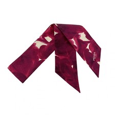 PRADA - Pink White Scarf