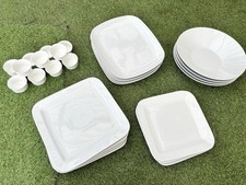 Cafe Crockery Set | White |