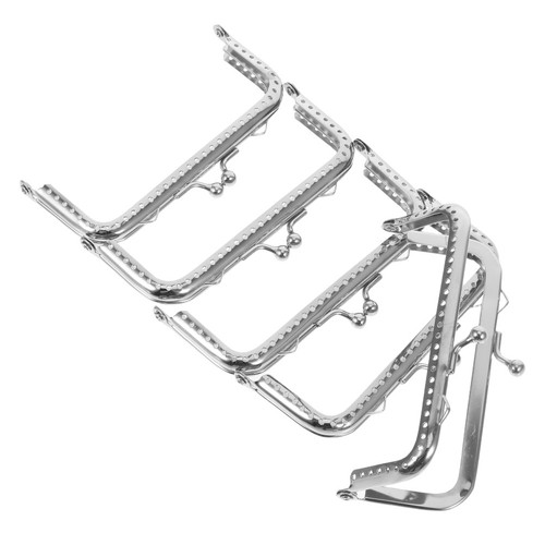 5pcs silver metal purse - 5pcs,