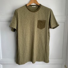 YMC Pocket T Shirt Large Khaki