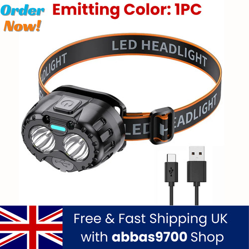 Led head torch ipx2 - head, headlight