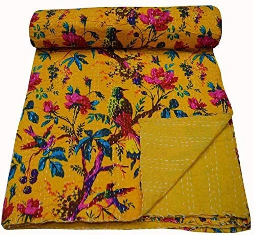 Indian handmade cotton yellow - handmade,