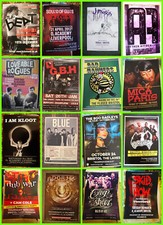 POSTER SALE!!- A3 -CHECK OUT THE VARIED SELECTION of Indie, post-punk, rock etc!