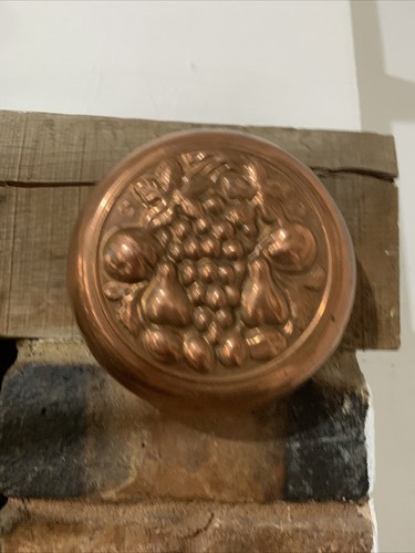 Vintage copper embossed fruit - vintage,