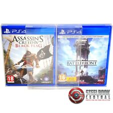 25 x GP10 PS4 Game Box Protectors 0.4mm PET Plastic Display Case For Playstation