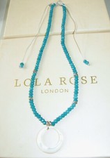 LOLA ROSE MOTHER PEARL PENDANT