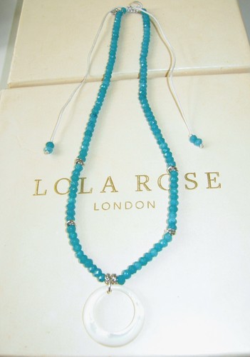Lola rose mother pearl - rose, pendant
